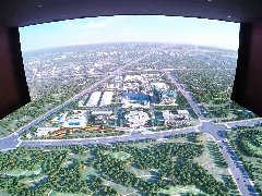 怒江沉浸式四折幕片源,CAVE空间三折幕五折幕数字投影沙盘